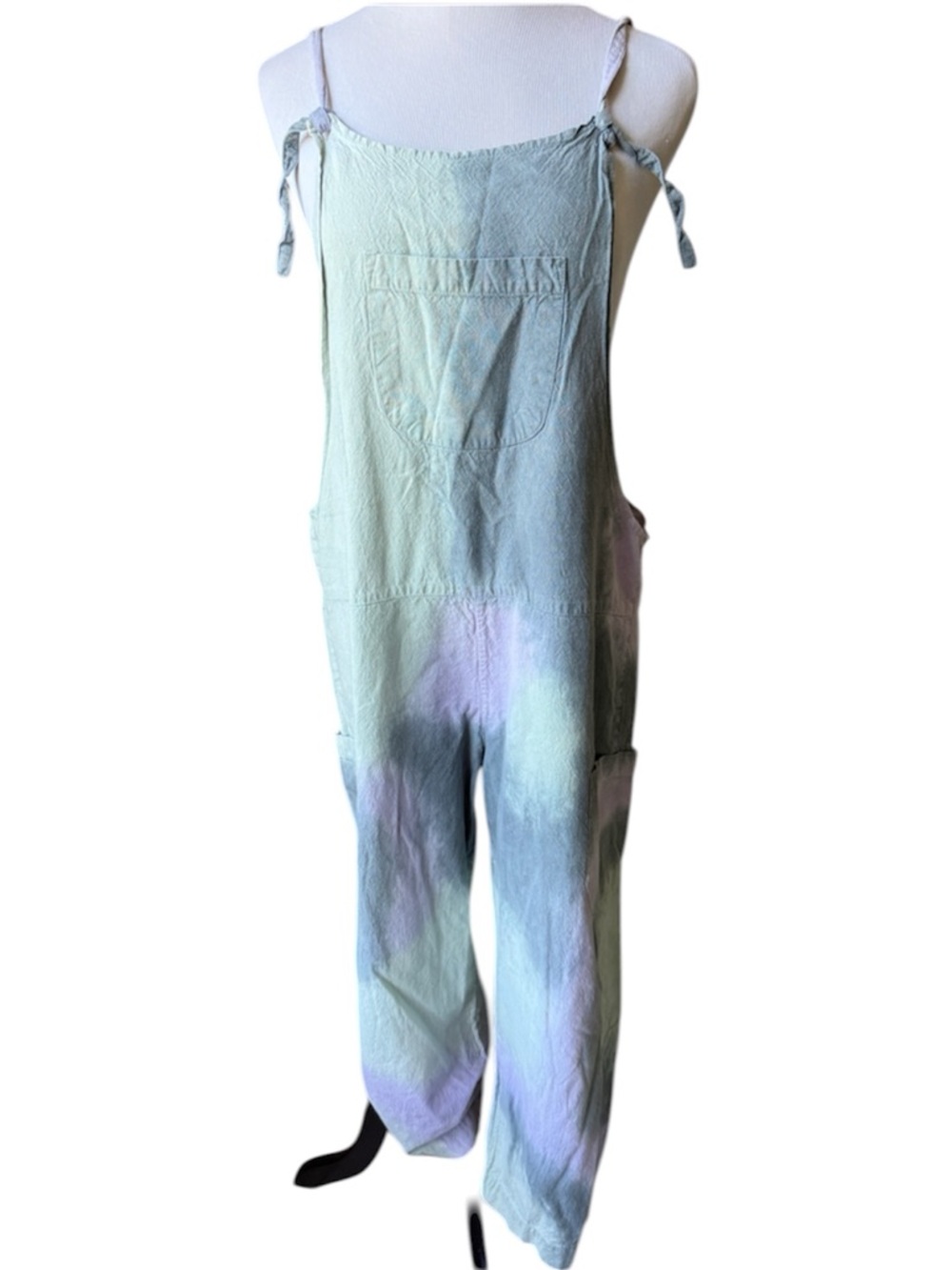 Earthbound Trading Tie Dye Cotton Overalls